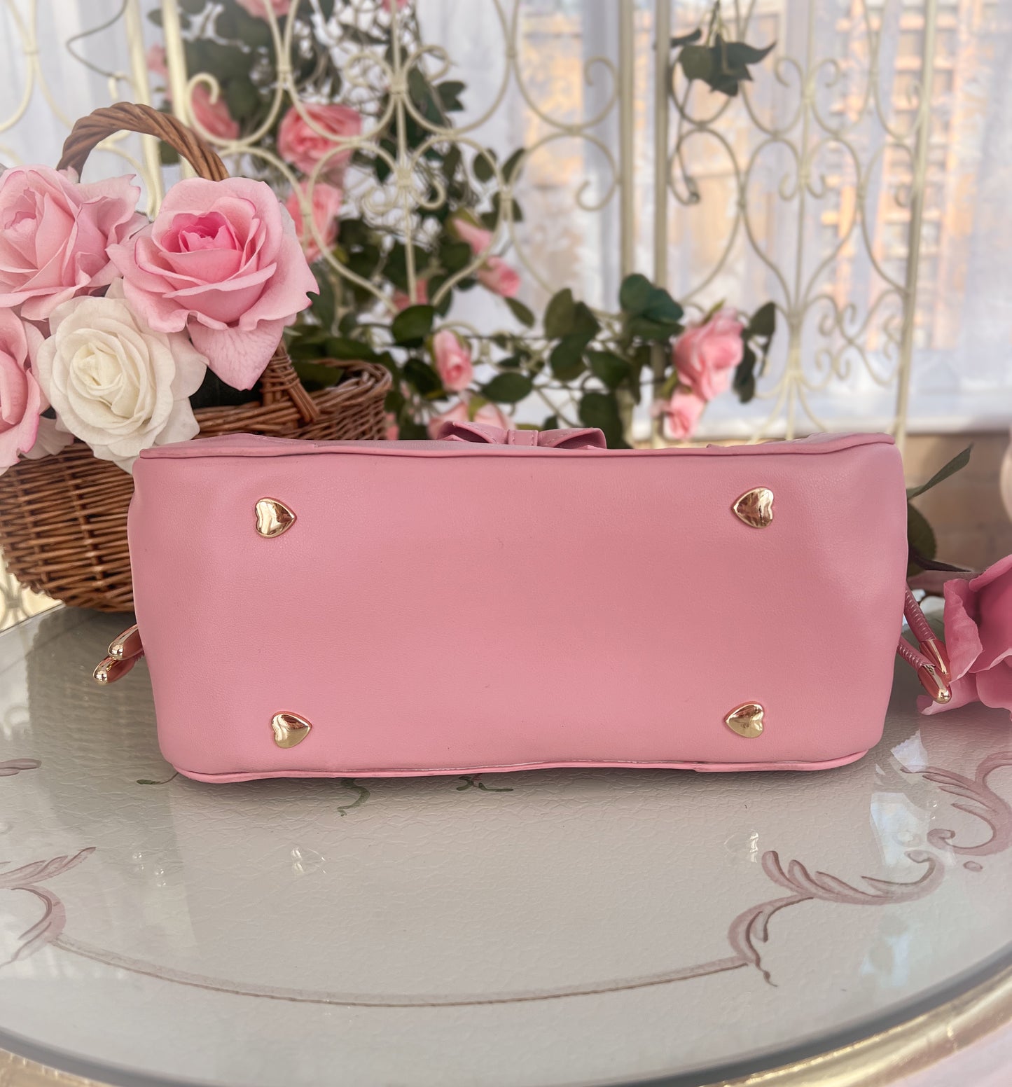 Belle Bow Handbag - Rose Pink (Pre-Order)